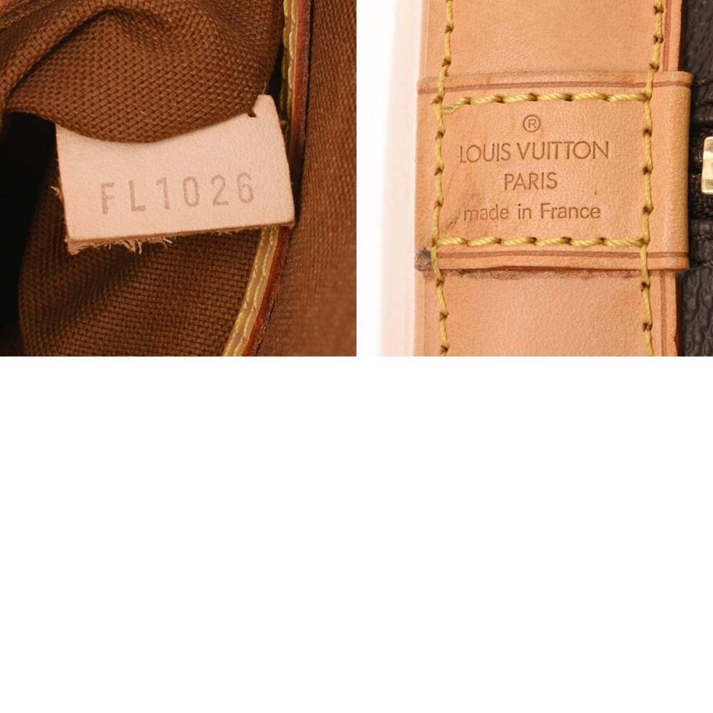 LOUIS VUITTON Authentic Brown Monogram Canvas Alma Bag - Picture 11 of 11